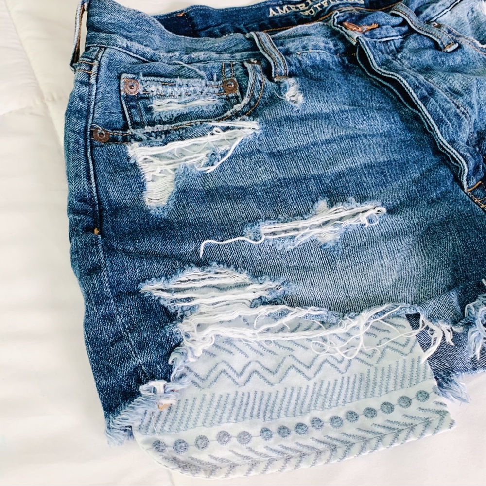 AE Vintage Hi-Rise Festival Jean Shorts